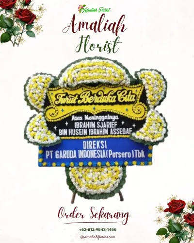 Papan Bunga Duka di Ketewel